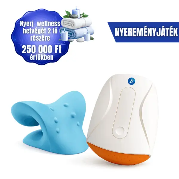 Kézmasszírozó + Nyak- és vállazító csomagajánlat