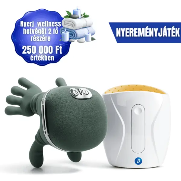 Kézmasszírozó+VállPro 4D csomag